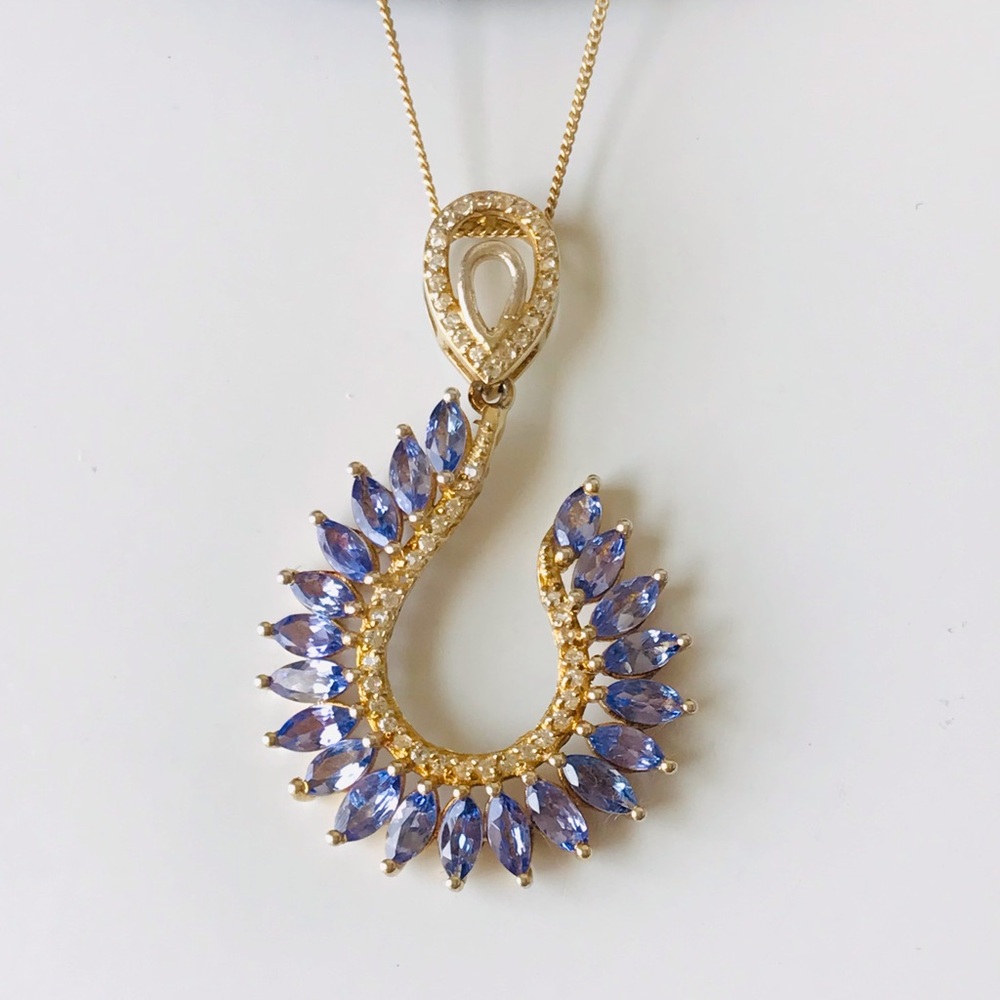 STS Sterling Silver 925 Pendant Necklace